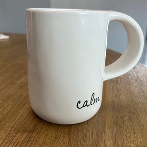 Rae Dunn mug CALM